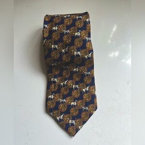 DIOR silk neck tie